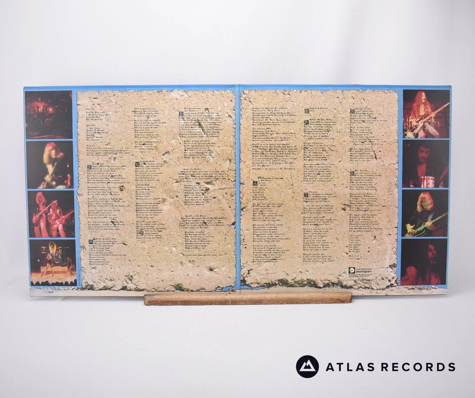 Rush Caress Of Steel 1Y//1 2Y//1 Gatefold LP Album Vinyl Record - EX/VG+ - Image 3 of 4