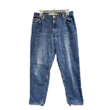 VINTAGE Levi's 550 Relaxed Fit Tapered Leg Blue Denim Jeans Women's Size 12 M
