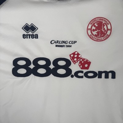 Middlesbrough 2004/2005 Carling Cup Winners Away Football Shirt 3XL - Authentic