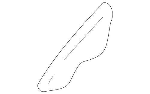 Genuine Subaru Corner Cover 94226FA000