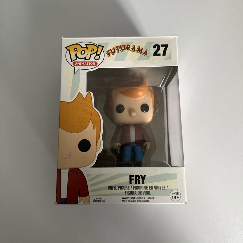 FUTURAMA FRY FUNKO POP #27 - FREE UK DELIVERY