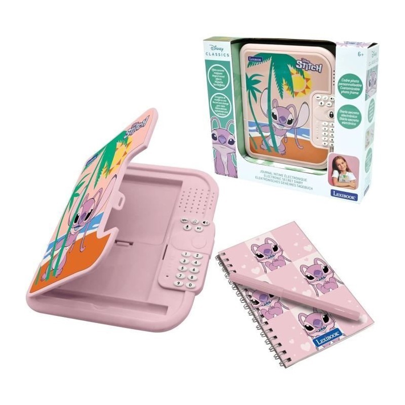 Journal intime électronique Lexibook Disney Angel idée cadeau anniversaire fille 6 ans