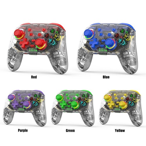 Multi-Platform Transparent Gamepad Useful for Switch Pro Game Controller Joypad - Picture 5 of 15