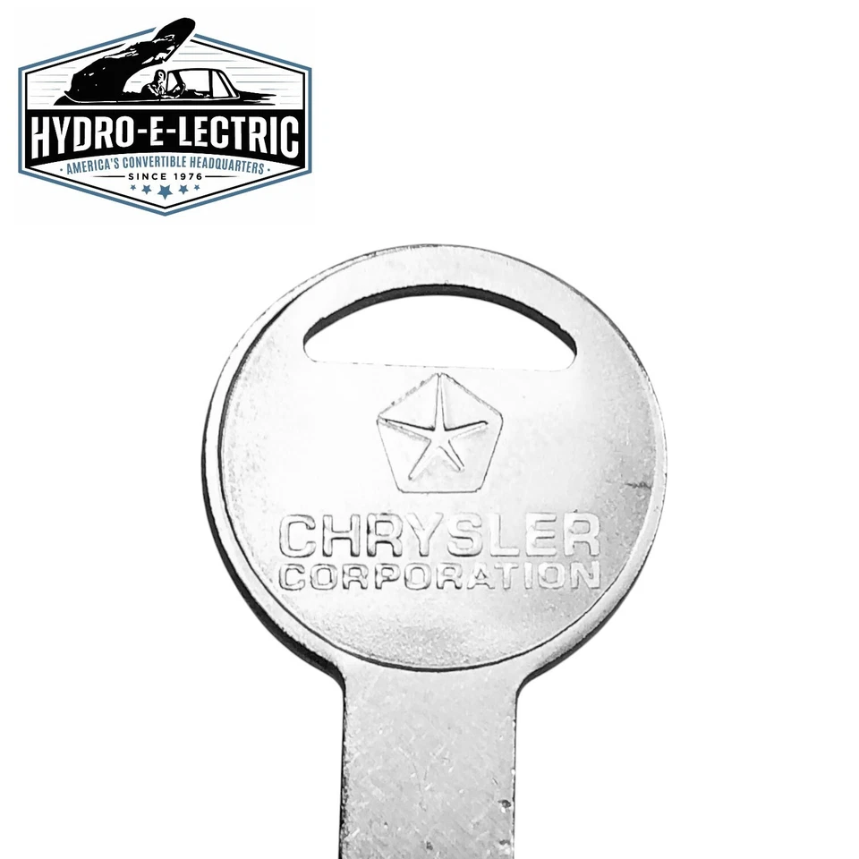 NUEVO 1965-1969 Dodge Coronet y Super Bee Guantera/Consola Bloqueo y Pestillo - Llaves OEM Foto 4 de 4