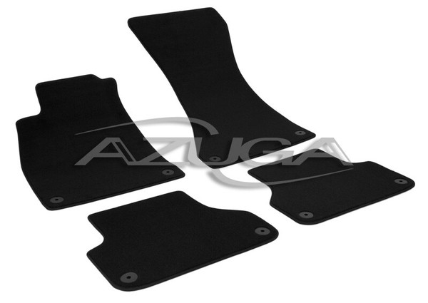 Premium Velours-FußMatten FüR Audi A4 Ab 11/2015 (8W/B9) Autoteppiche Automatten-image