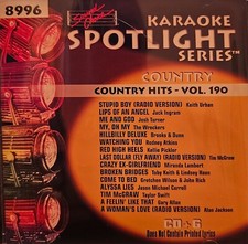 SC8996 COUNTRY HITS NEW SOUND CHOICE KARAOKE LOT K
