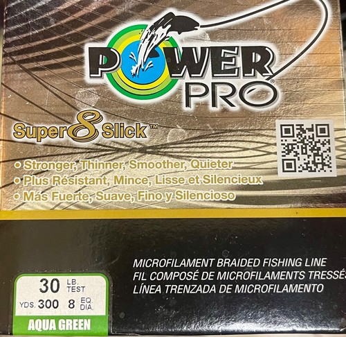 Power Pro Super8Slick Braided Line 8 Strand Spectra Braid 300 YDS - Pick Color - Picture 14 of 18