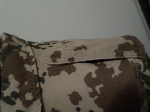 GERMAN ARMY TROPICAL FLECK CAMOUFLAGE SHIRT/JACKET SIZE SMALL FLECKTARN - Picture 8 of 9