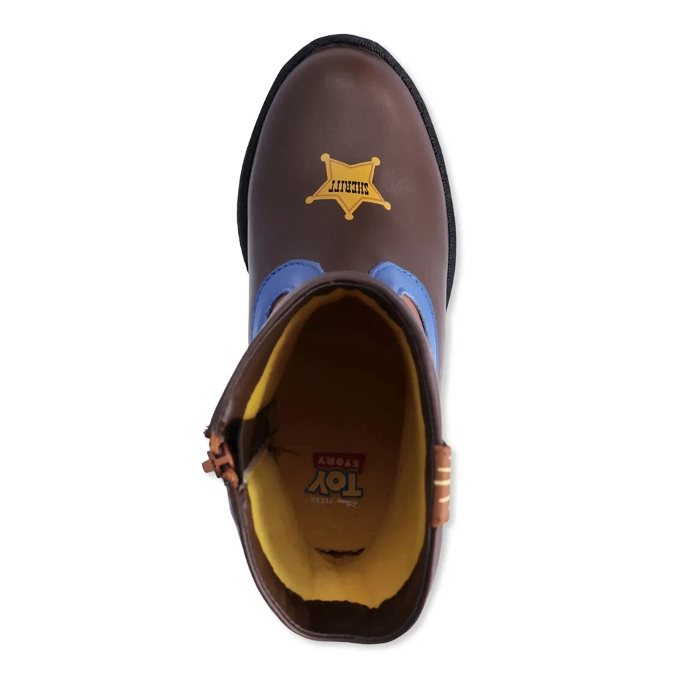 Botas de Vaquero Toy Story Niños Talla 8 9 10 11 o 12 Imitación Cuero Leñoso Foto 4 de 4