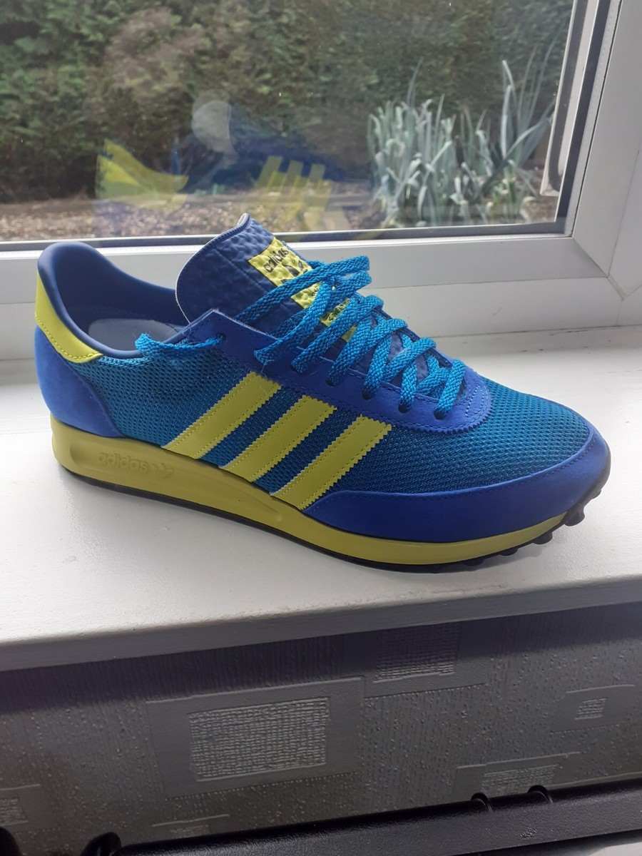 adidas trx mesh blue/yellow uk size 8 new | eBay UK