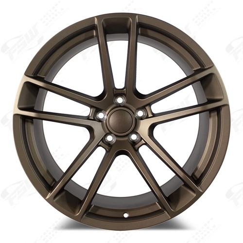 20" Flow Forged Matte Bronze Wheels w/Tire Fits Dodge Charger Challenger Magnum - Picture 3 of 4