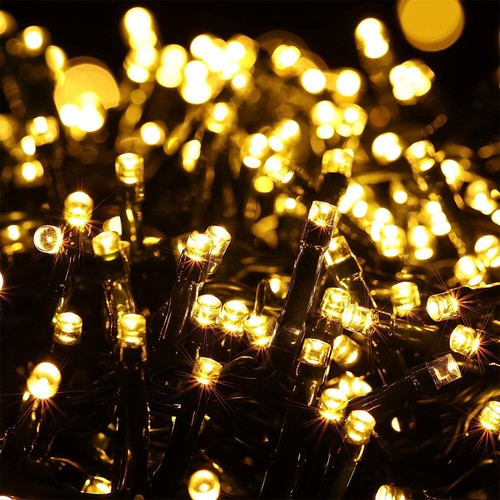 280/400 LEDs Weihnachtsbaum Lichterkette Tannenbaum Beleuchtung In&Außen Deko DE - Bild 10 von 18