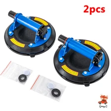 2x Glass Suction Cups 8" for Windshield Heavy Duty Vacuum Glass Suction Cup Tool