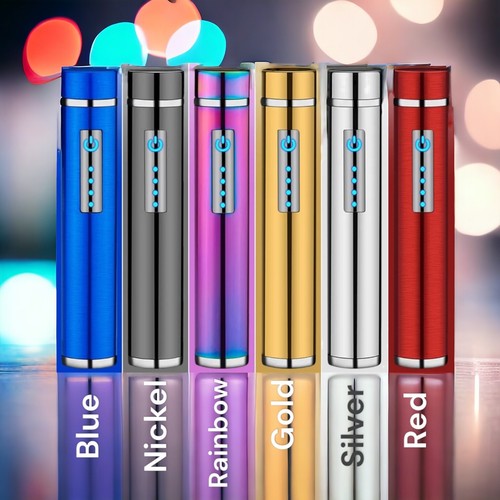 Dual Arc Electric Lighter Plasma Lighter Windproof USB Rechargeable Flameless - Picture 5 of 20