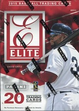 2015 Panini ELITE MLB Baseball Blaster Box - New Sealed