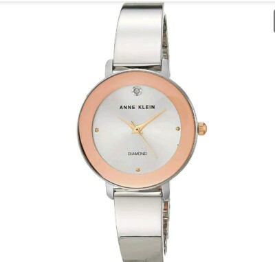 Bundle NEW Anne Klein watch 3567-SVRT Women\'s Analog Dial BANGLE NEW & Make Up Anne Klein watch Women Analog Diamond Dial Bangle Bracelet  main image 4