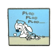 Disney Trading Pin - Stitch & Scrump - Painting Day Comic - Plod, Plod, Plod