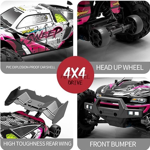 RC Car 4WD 70KM/H Remote Control Trucks Monster Crawler Cars for Adults and Kids - Picture 12 of 12