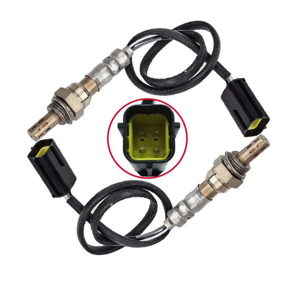 4x Sensor de oxígeno 02 O2 aguas arriba + aguas abajo para Infiniti G37 2009 2010 V6 3,7 L Foto 4 de 4