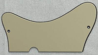 Vintage Yellow 3-Ply For Fit Danelectro U2 Style Scratch Plate Guitar Pickguard