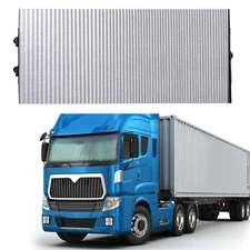 Car Retractable Windshield Large Sunshade Protector for 3 Suction Cups.