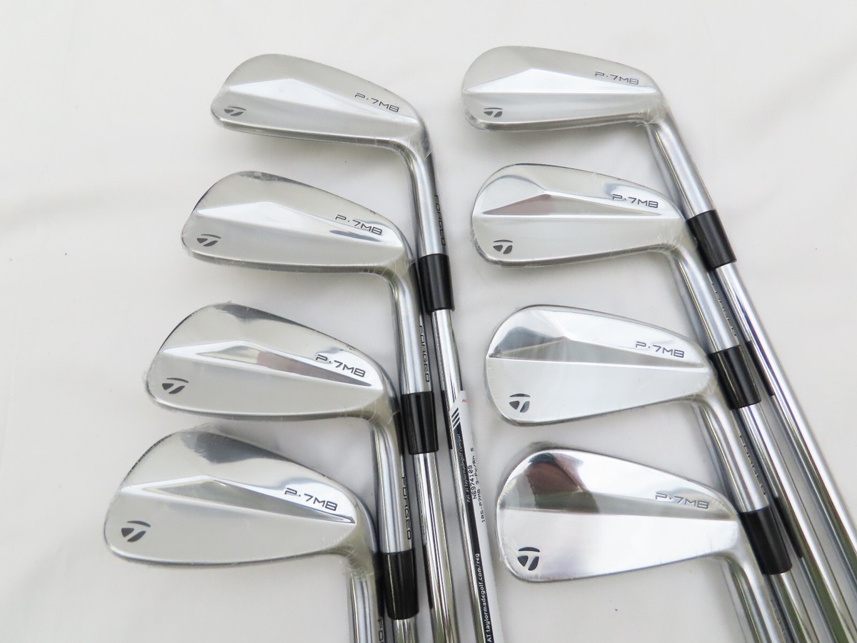 New Taylormade P7MB iron set 3-PW KBS Tour Stiff flex Steel New Taylormade P7MB iron set 3-PW KBS Tour Stiff flex Steel