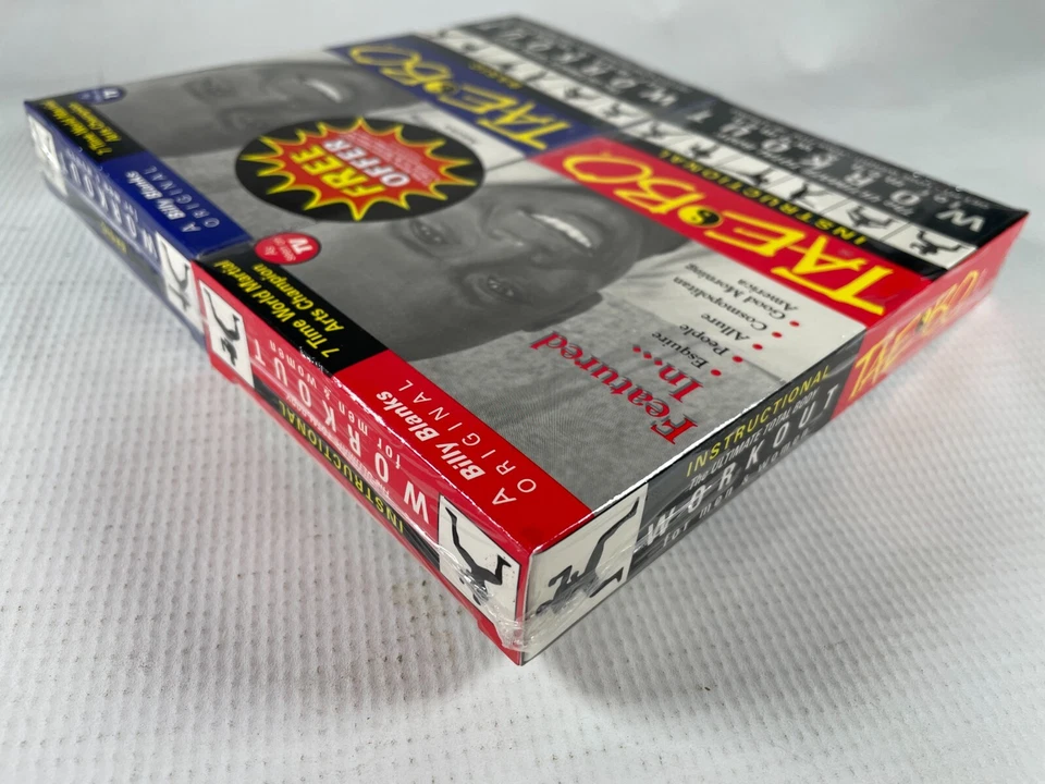 Billy Blanks Tae Bo Ultimate Total Body Workout VHS 2 Pack New! - Image 3 of 4