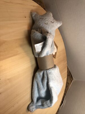 Angel Dear Star lovie lovey  plush security blankie light baby blue NWT
