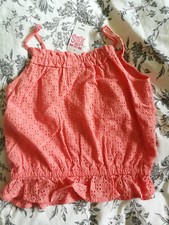 Peach StrappyTop, Age 10, Matalan, BNWT