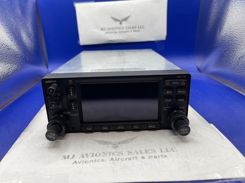 GARMIN GNS 430W WAAS GPS/NAV/COMM 28 VDC P/N 011-01060-45 WITH FAA FORM 8130