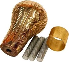New Victorian Design Brass Knob Handle Only for Wooden Walking Stick Cane Gift