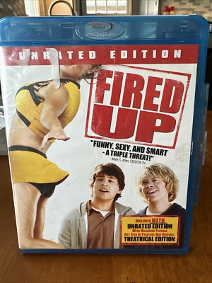 Fired Up (Blu-ray Disc, 2009, Rated/Unrated) rare OOP