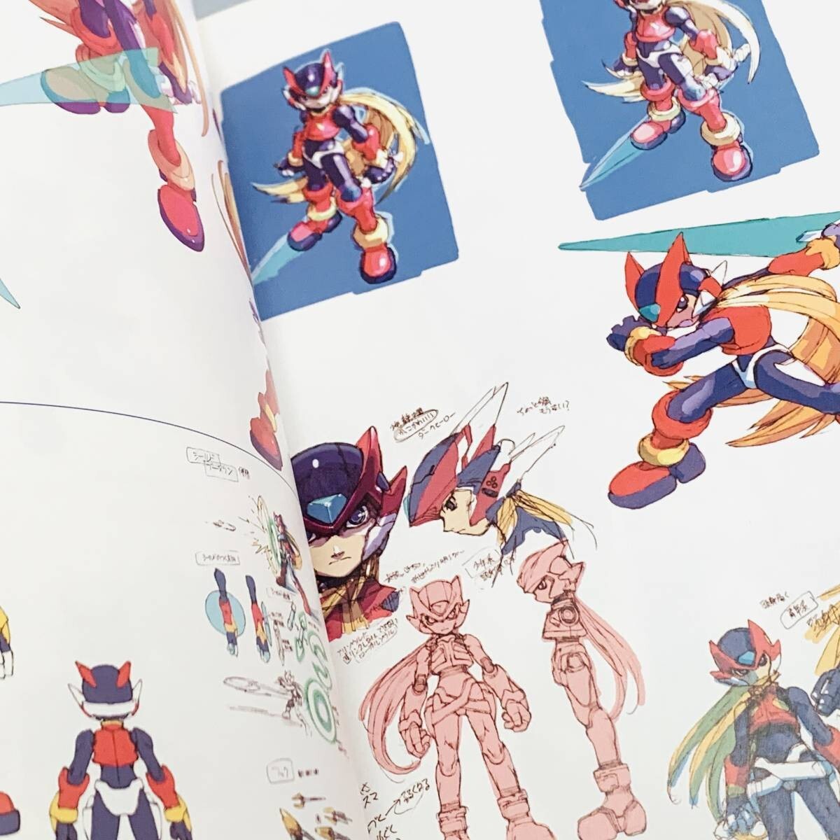 Mega Man Zero / Rockman Zero Official Complete Works Art Book