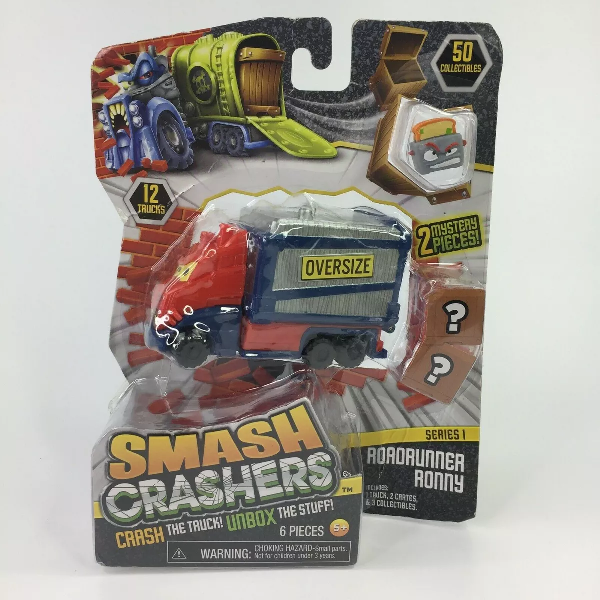 Smash Crashers Series 1 Roadrunner Ronny 2 Blind Boxes