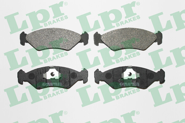 Lpr 05P295 Brake Pad Set, Disc Brake For Ford-image