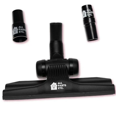 ALL PARTS ETC Swivel Hard Floor Tool Brush Attachment Fits Shop Vac Vacuum Cleaner 1 1/4"