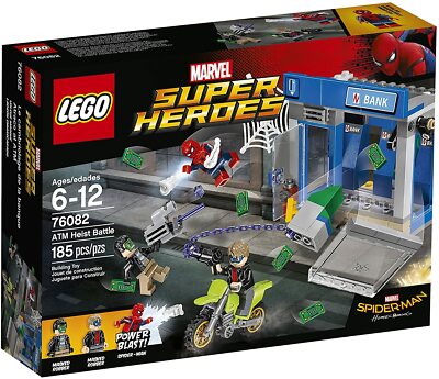 Lego Marvel Super Heroes 76082 ATM HEIST BATTLE Spiderman Spider