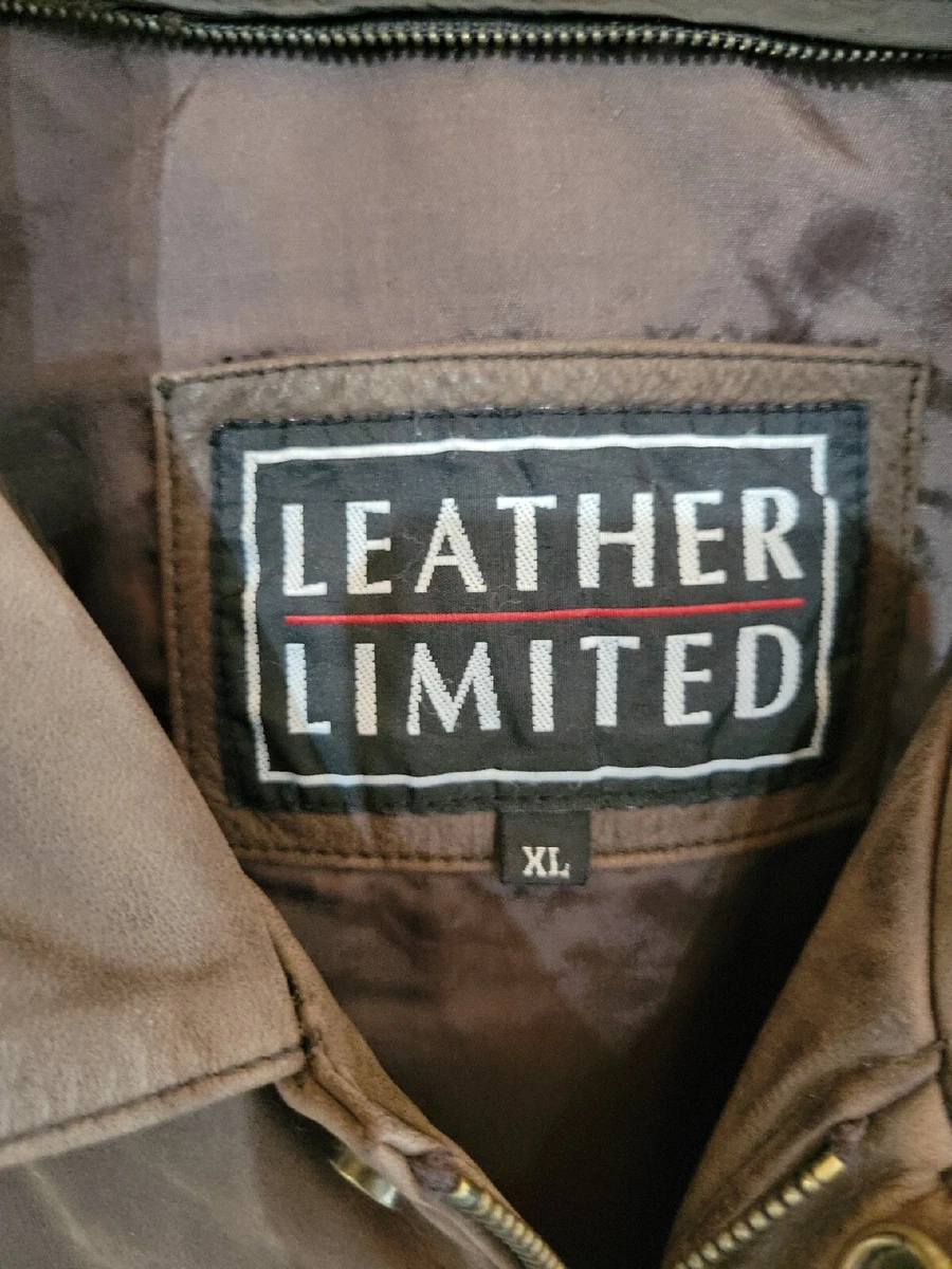 Leather limited brand best sale jacket