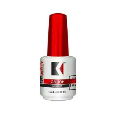 Kupa Gelfinity Gel TOP COAT No Wipe UV/LED Cure Soak Off .5oz NEW FREE SHIPPING