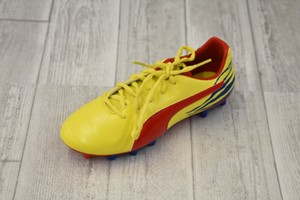 PUMA Falcao V2 FG JR Soccer Cleats - Big Boy's Size 4.5C, Yellow/Blue/Red 889178826748 | eBay