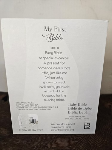 My First Bible - Elegant Baby Vest-Pocket New Testament - Picture 7 of 11