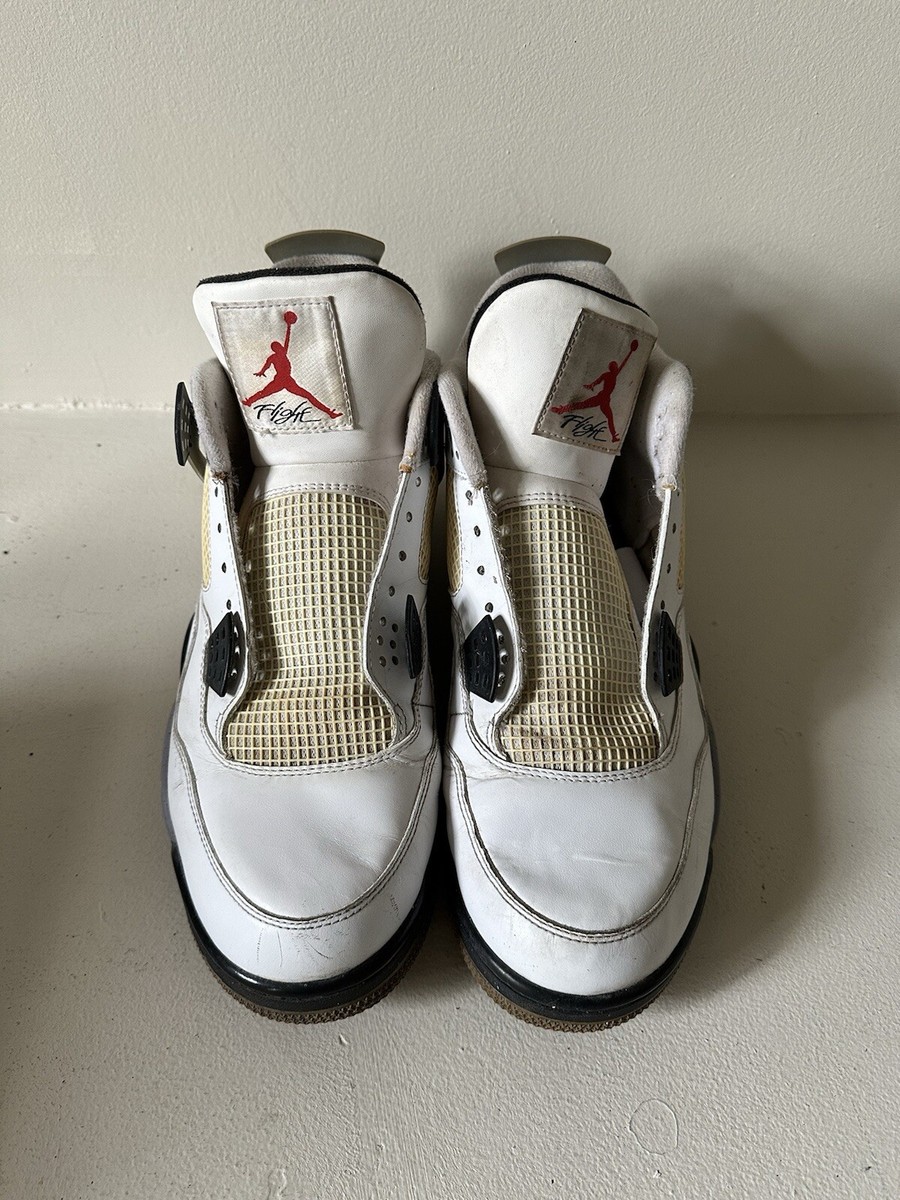 Jordan 4 Retro “White Cement” 2012 308497-103 Size 14 Men's Please