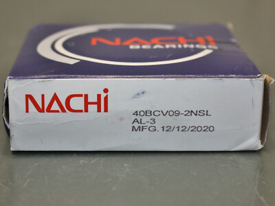 Nachi Automotive Wheel Hub Bearing 40BCV09S1-2NSL, 40mm x 90mm x
