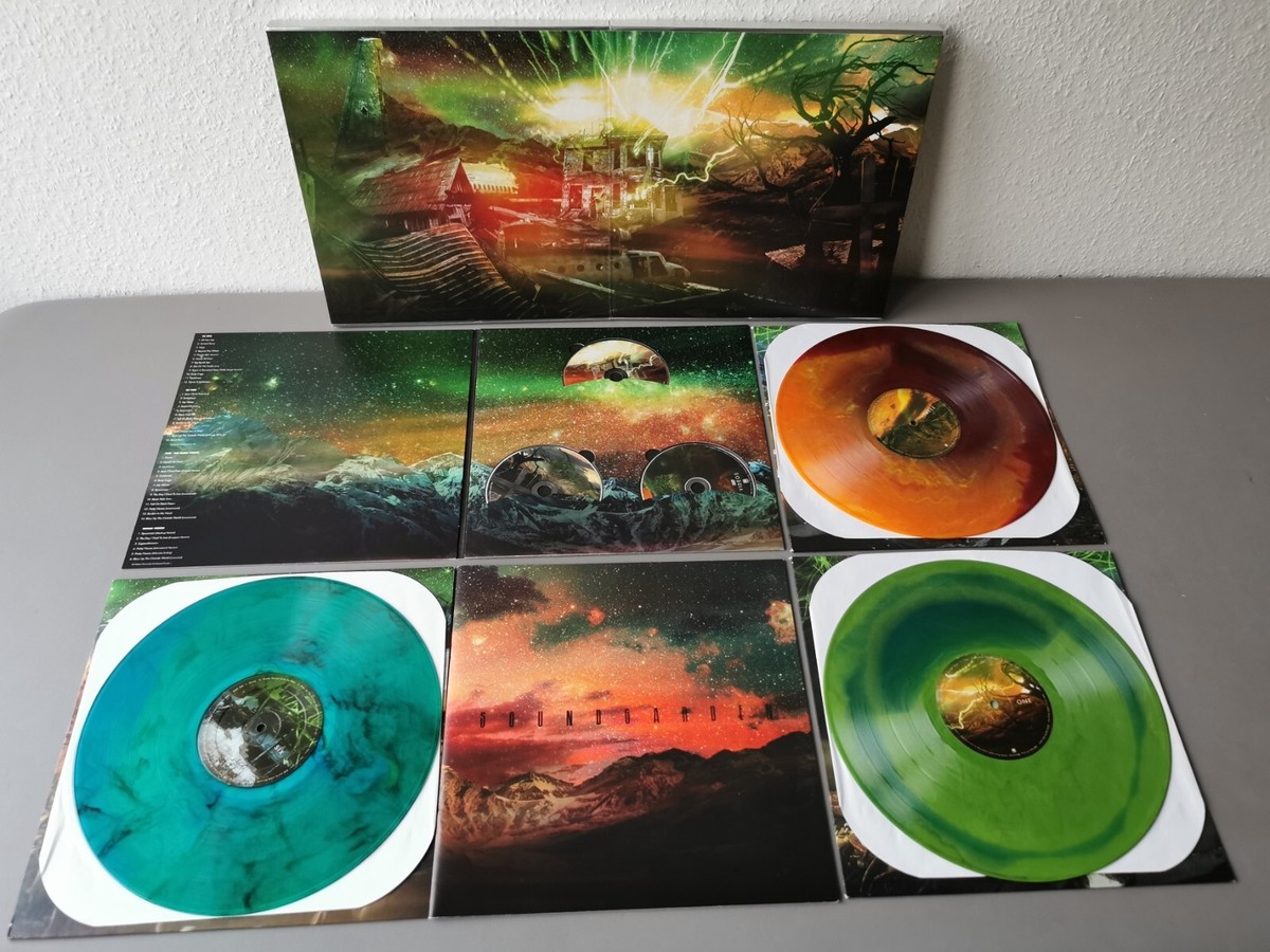 SOUNDGARDEN limited marbled coloured 3LP + 7