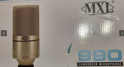 MXL 990 Vocal Instrument Professional Recording Condenser Microphone