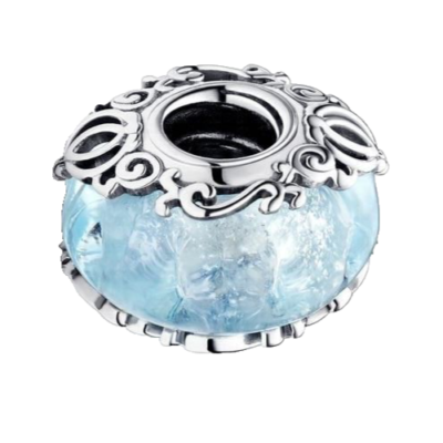 NWT 💕 Pandora Disney Cinderella Murano Glass Charm 793073C00 | eBay