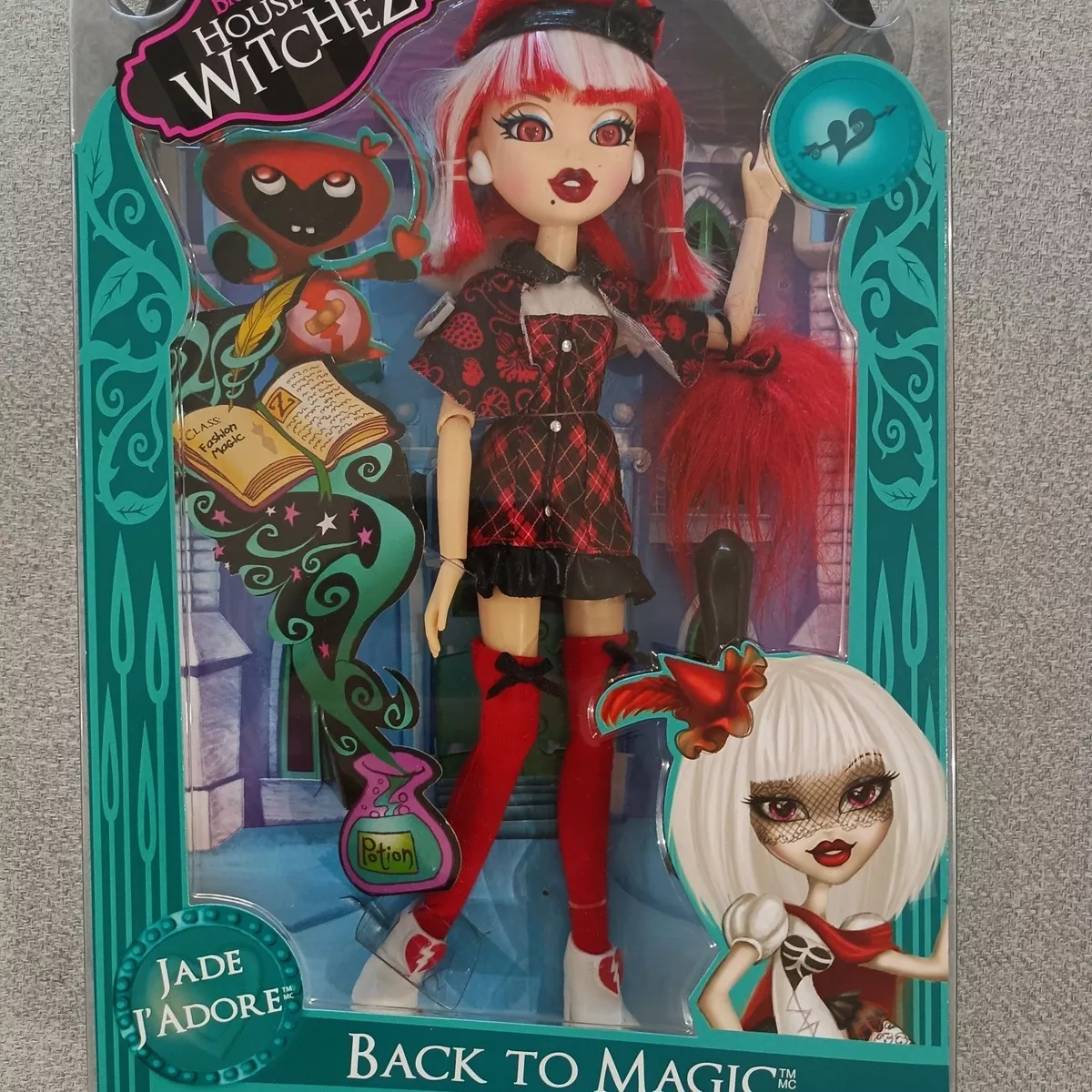 Bratz Bratzillaz House Of Witchez Back To Magic Jade Doll Set Toy  Collection