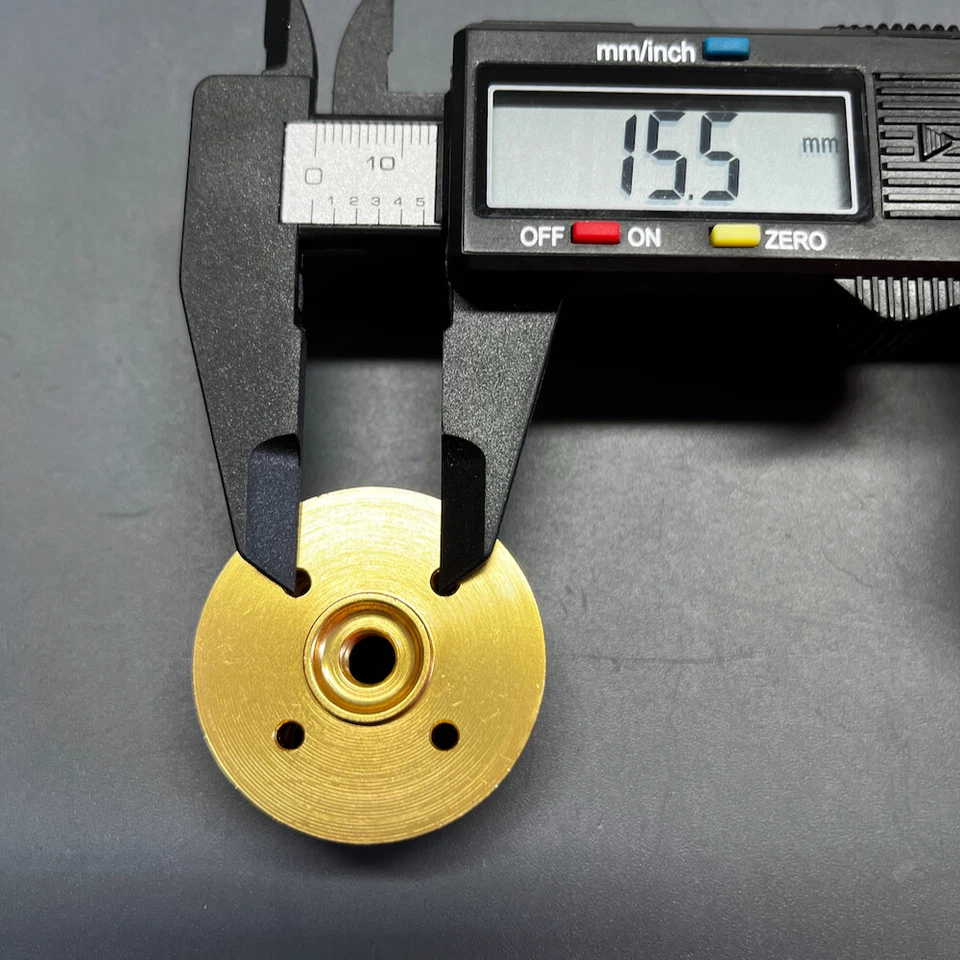 Zylinderkopf GX12 gold Short Type .12 Nitromotor Ersatzteil Kyosho 74012-01G - Bild 4 von 4