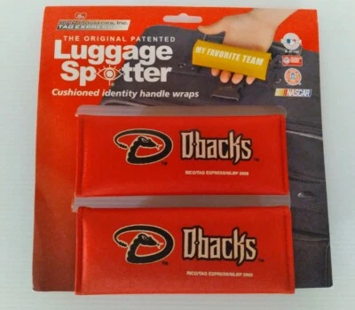 Arizona Diamondbacks DBacks MLB Luggage Spotter Suit Case Identifier 2 Pack