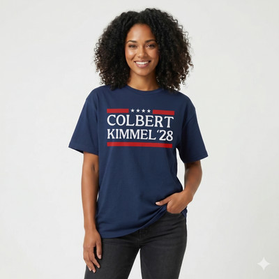 Late Night Comedy TV Host 2028 Graphic T Shirt Entertainment Unisex Tee